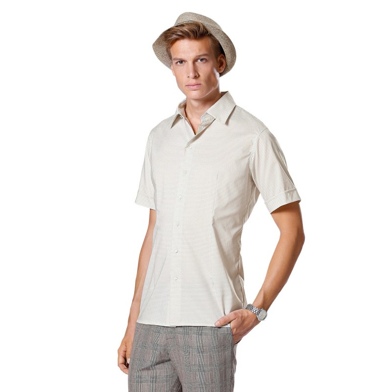 Pattern Short-sleeved...