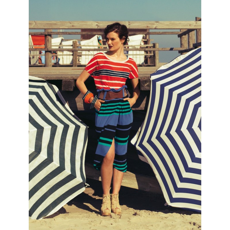 Pattern Knitted skirt with...