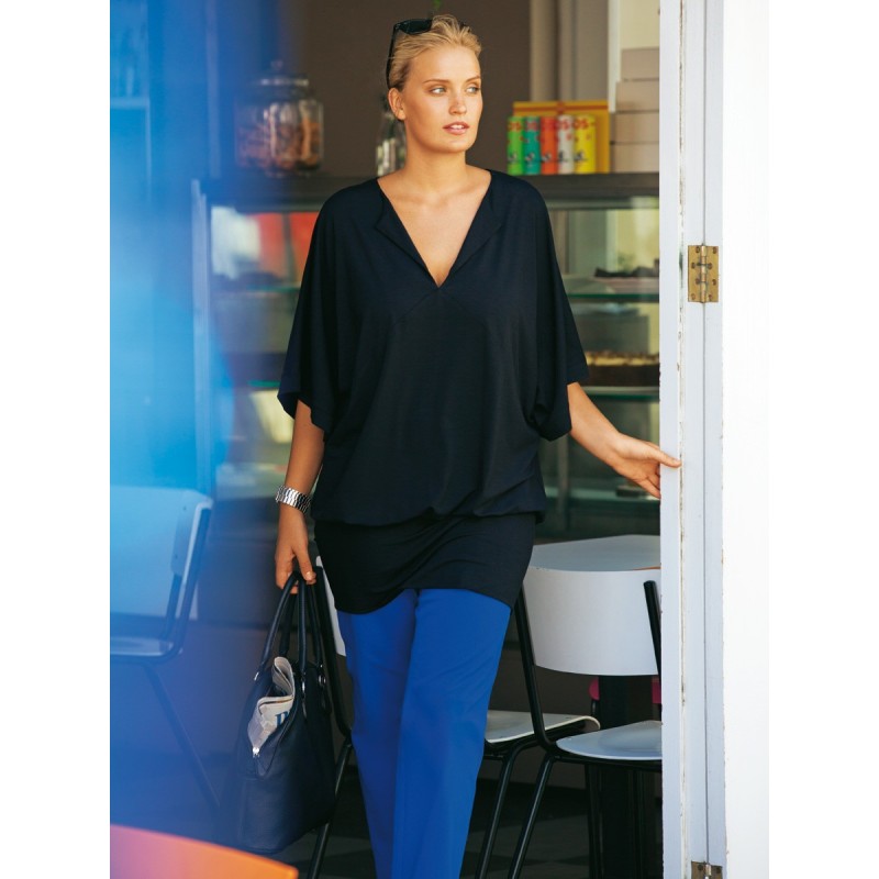 Pattern Bat sleeve pullover...