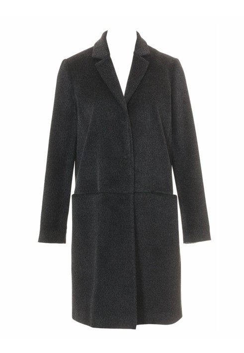 Pattern Single-breasted woolen velor coat (Burda 12/2010, pattern number 120 A)