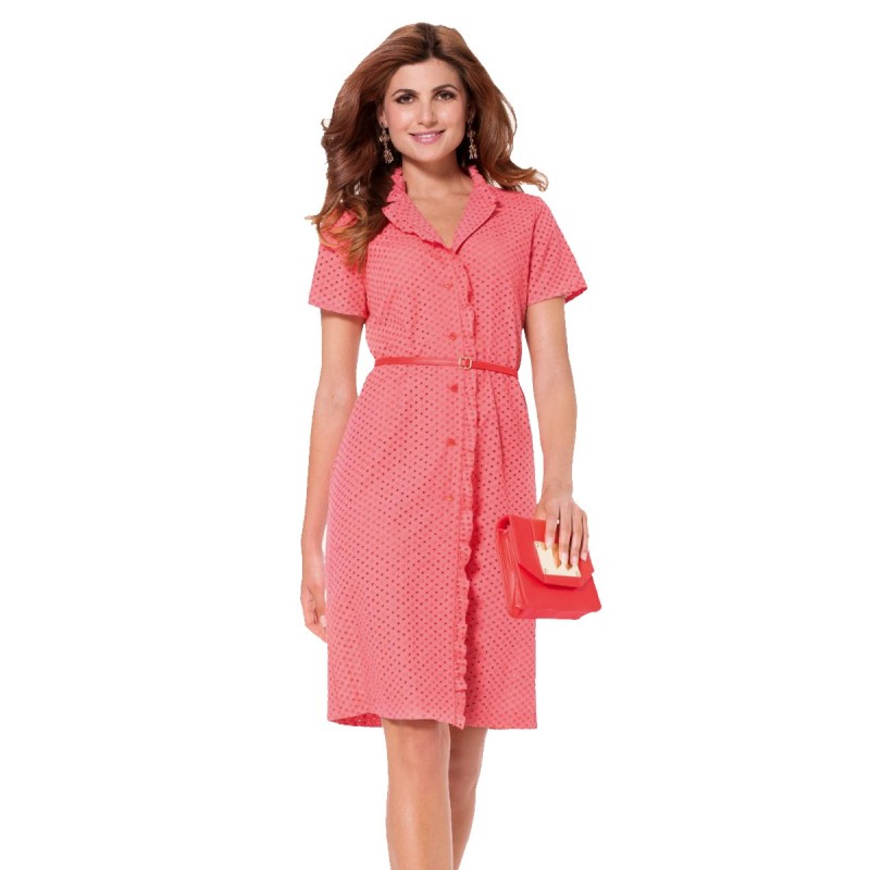 Pattern Dress-shirt of a...