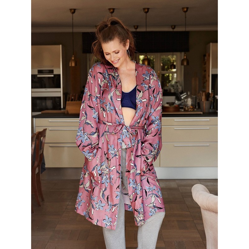 Pattern Robe straight cut...