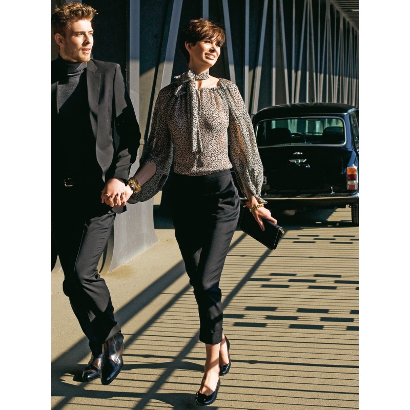 Выкройка Брюки узкого кроя...