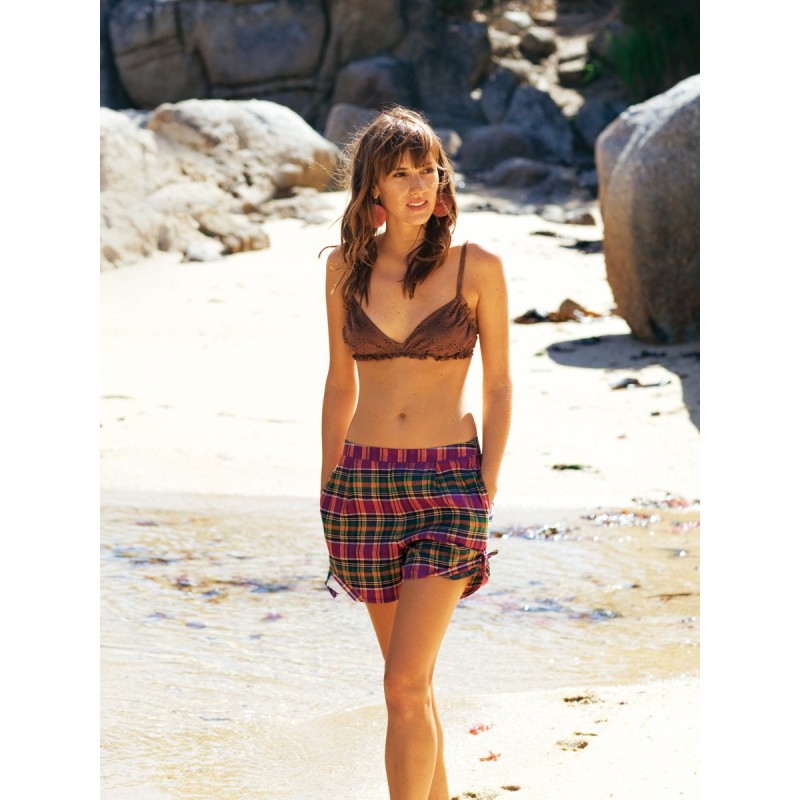 Pattern Madras check short...