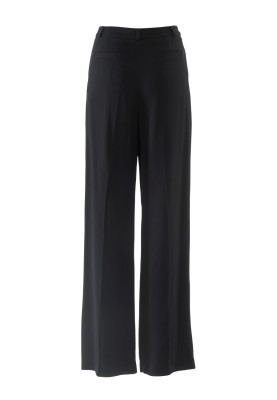 Pattern Marlene linen trousers with arrow pleats (Burda 1/2018, pattern number 6436 A)