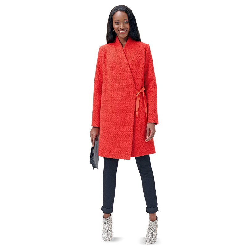 Pattern Half coat of...