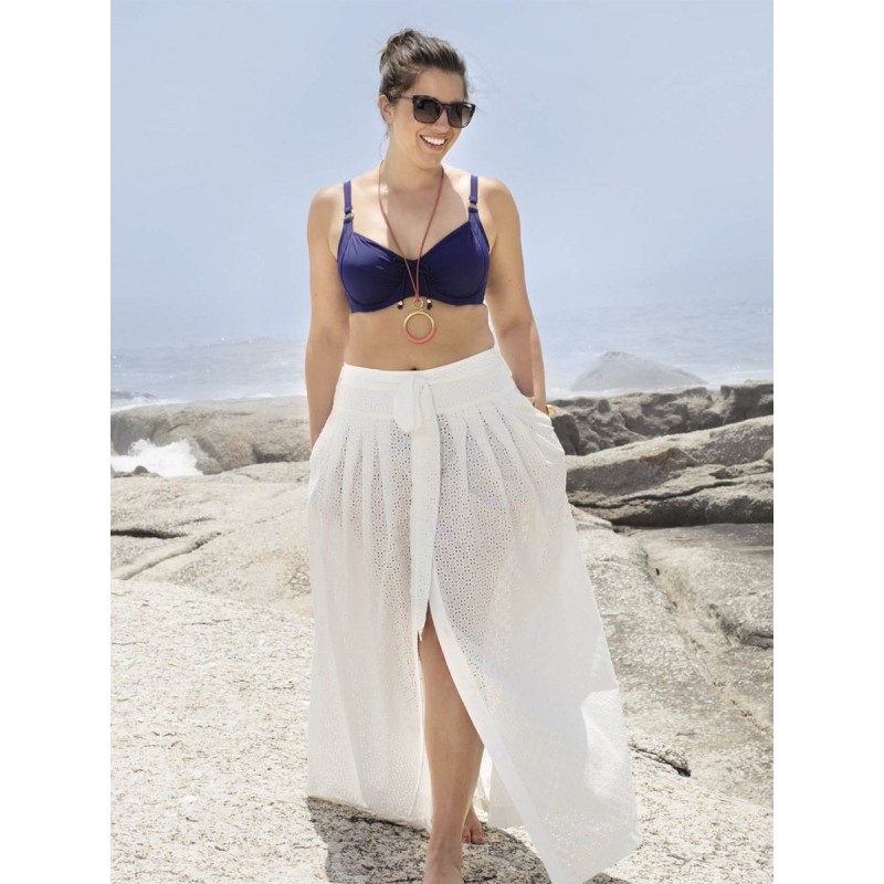 Pattern Maxi skirt on a...