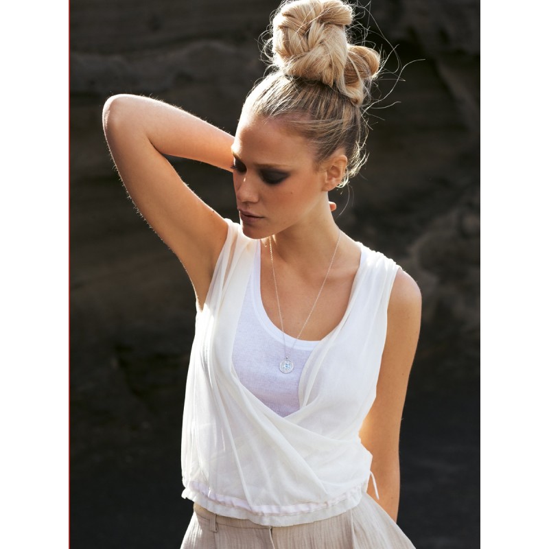 Выкройка Топ с запахом из...