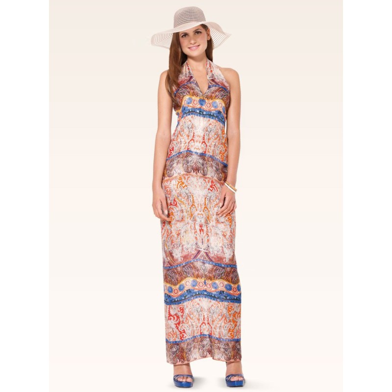 Pattern Straight cut maxi...