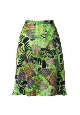 Pattern Skirt with a flared cut on a narrow waist (Burda 6/2019, pattern number 109)