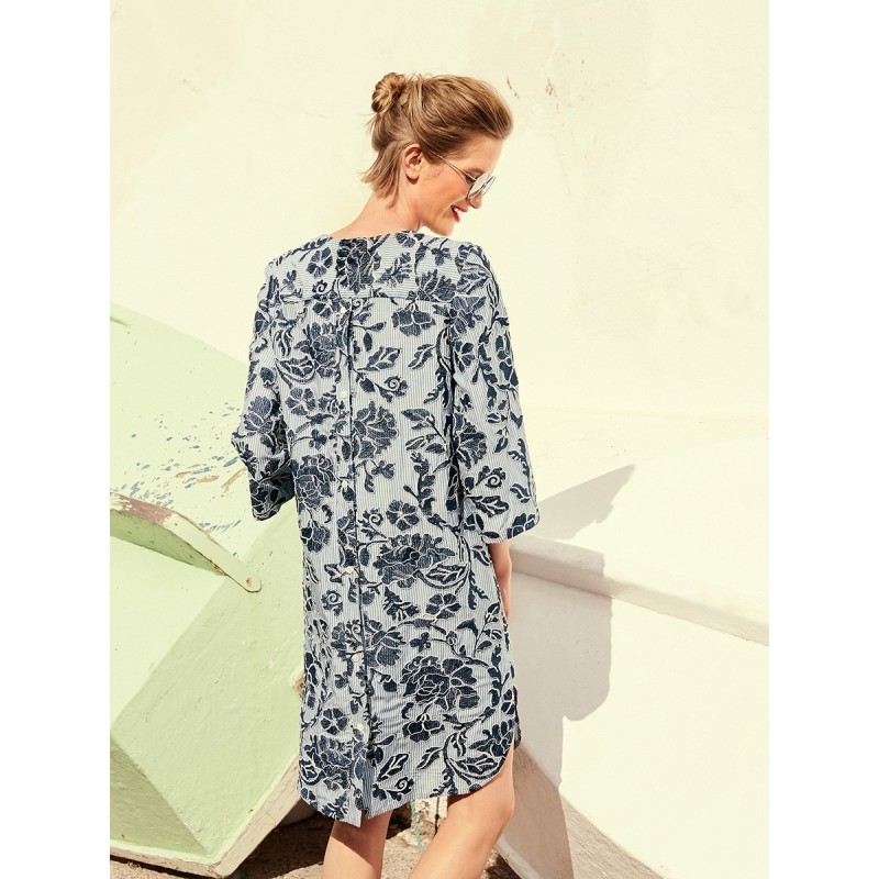 Pattern Dress-shirt with...