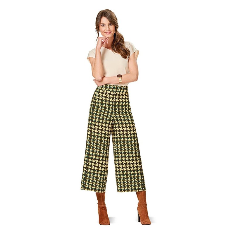 Pattern High rise culottes...