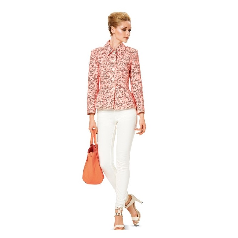 Pattern Single-breasted...