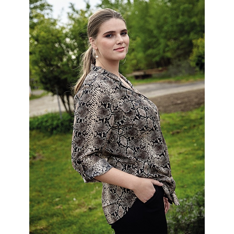 Pattern Shirt with a...