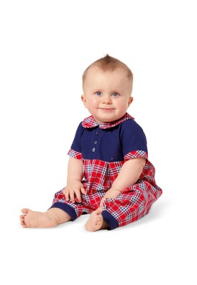 Pattern Overalls with a turn-down collar (Burda 2/2016, pattern number 9369 A)