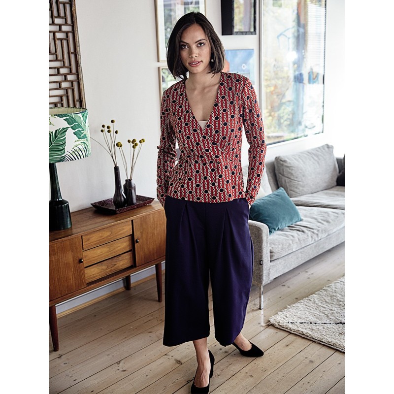Pattern Culotte pants with...
