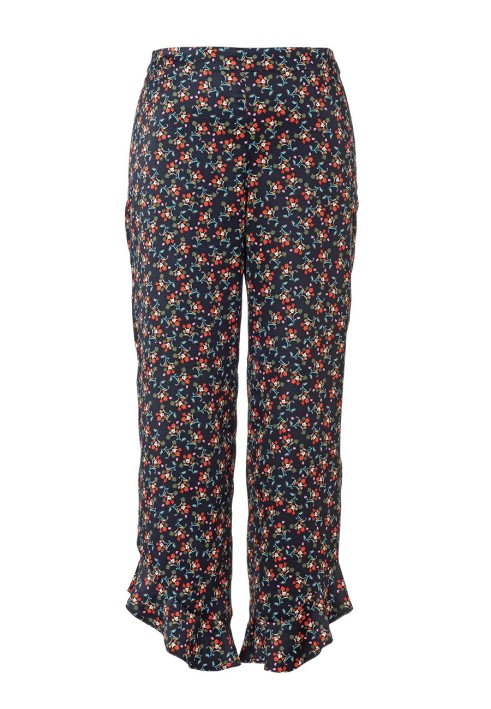 Pattern Pants with frills on the bottom edge (Burda 6/2019, pattern number 126 B)