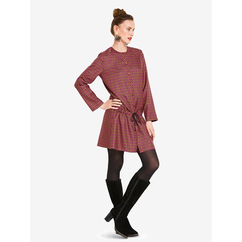 Pattern Shirt cut dress...