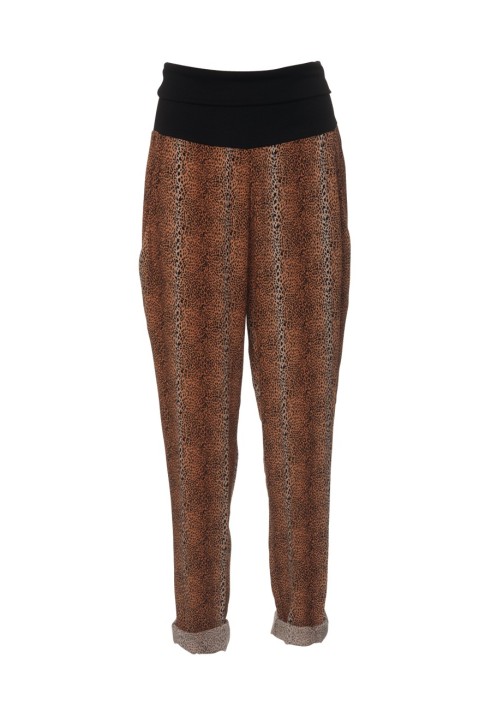 Pattern Viscose crepe joggers (Burda 7/2011, pattern number 102 C)