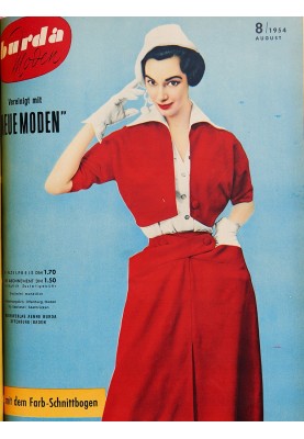 Викрійка Жакет в стилі new look з Burda Moden 8/1954 (Burda 4/2019, № викрійки 122)