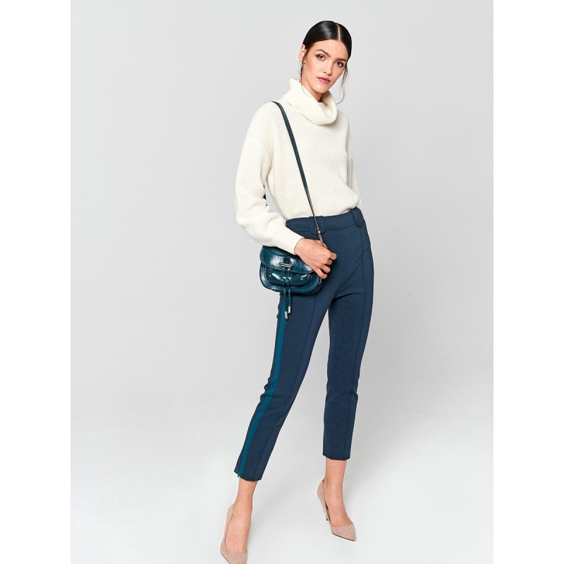 Pattern Knitted trousers...