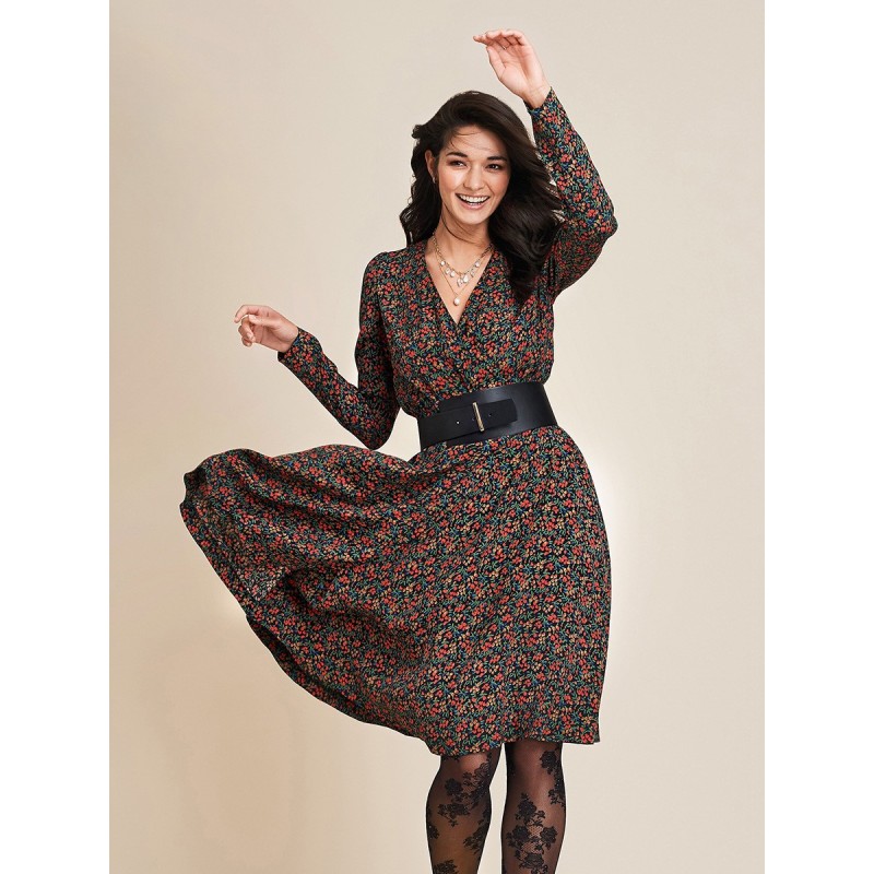 Pattern Dress cut-off with...