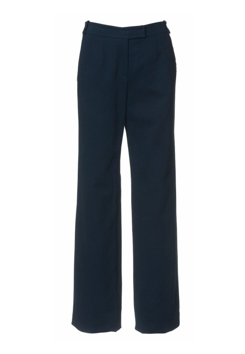 Pattern Pants of a straight silhouette with a shaped belt (Burda 9/2010, pattern number 115)