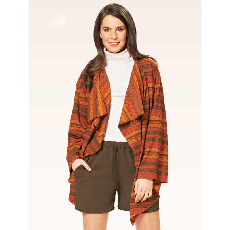 Pattern Cardigan with...