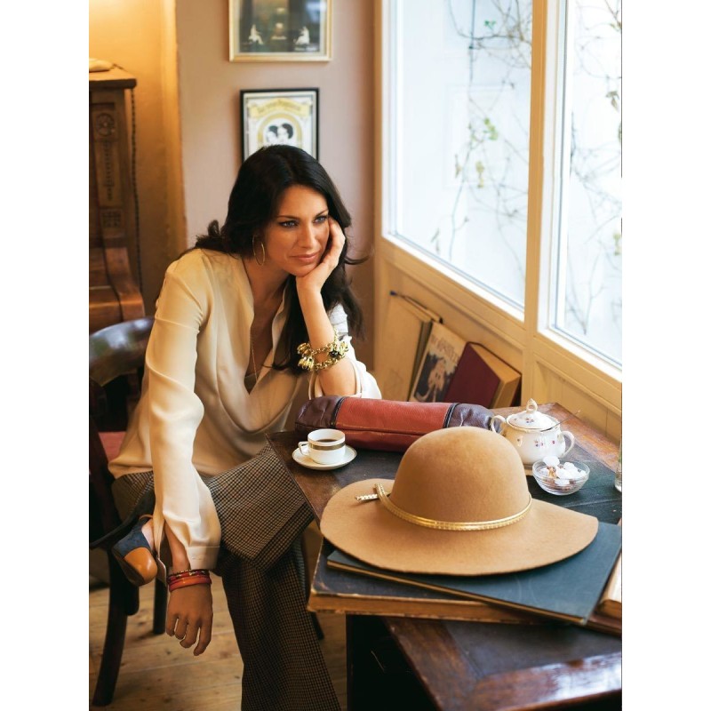 Pattern Straight-cut blouse...