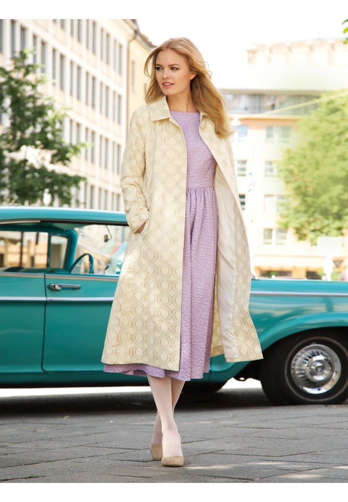 Pattern Coat in the style of the 50s (Burda 10/2012, pattern number 125)