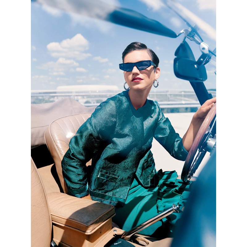 Pattern Jacquard jacket...