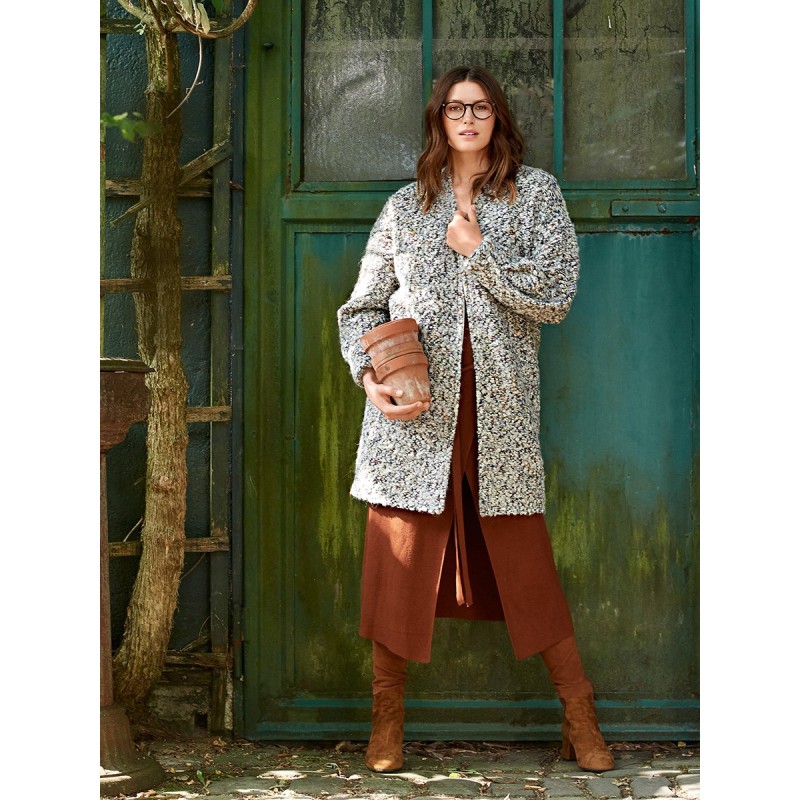 Выкройка Кардиган букле без...