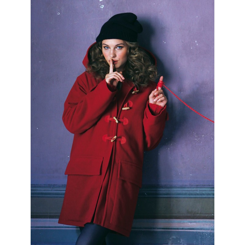 Duffle coat pattern with a...