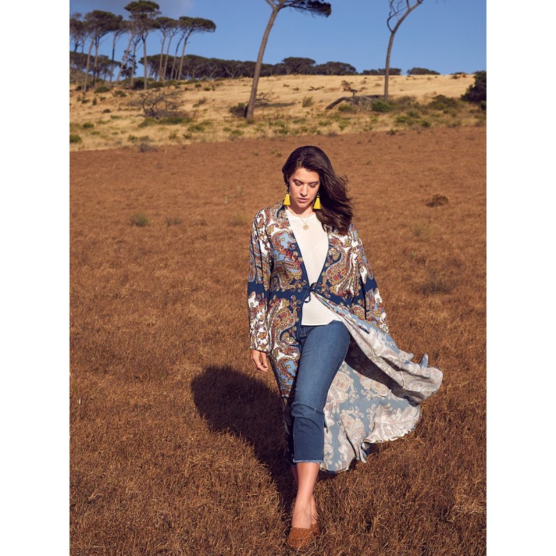 Kimono pattern with a frill...