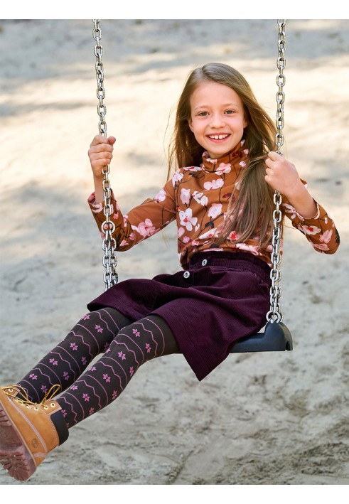 Pattern Corduroy skirt on an elastic belt (Burda 10/2020, pattern number 130)