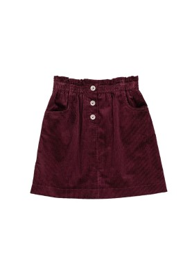 Pattern Corduroy skirt on an elastic belt (Burda 10/2020, pattern number 130)