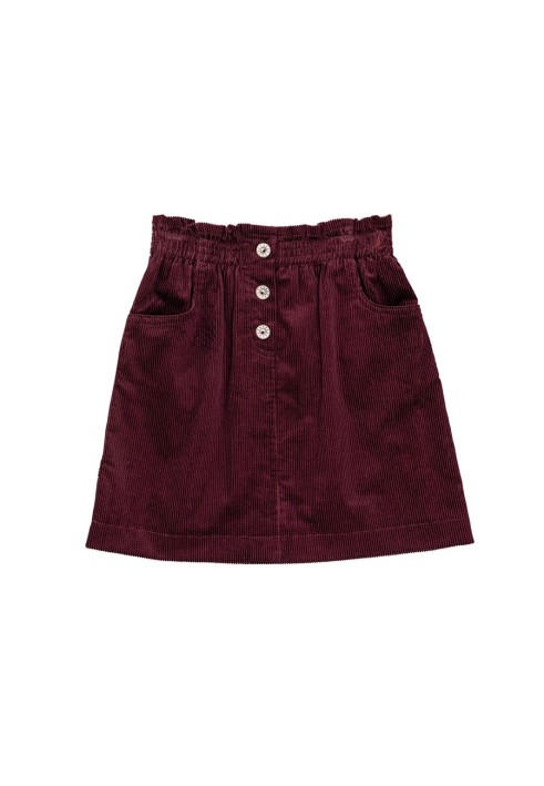 Pattern Corduroy skirt on an elastic belt (Burda 10/2020, pattern number 130)