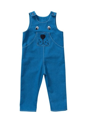 Pattern Denim overalls with wide straps (Burda 2/2018, pattern number 9330 A)