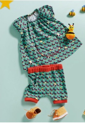 Pants pattern for children up to one year (Burda 5/2015, pattern number 137 A)