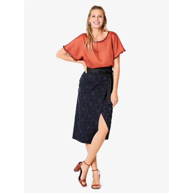 Викрійка Топ простого крою...