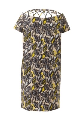 Pattern Straight-cut dress with in-seam pockets (Burda 4/2017, pattern number 110)