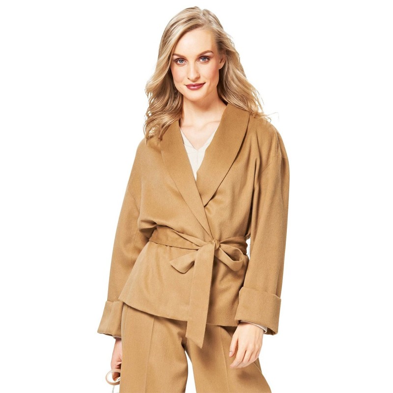 Pattern Spacious jacket...