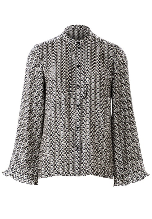 Pattern Straight-cut blouse with wide sleeves (Burda 9/2018, pattern number 119)