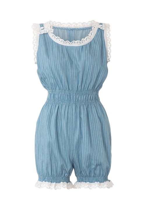 Pattern Short jumpsuit in retro style (Burda 6/2019, pattern number 122)