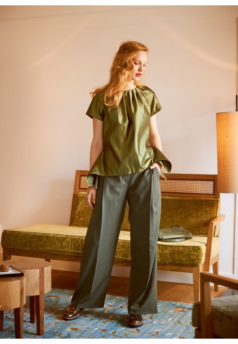 Marlene pants pattern (Burda 10/2015, pattern number 105 V)