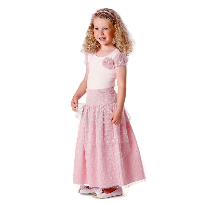 Pattern Two-layer skirt...