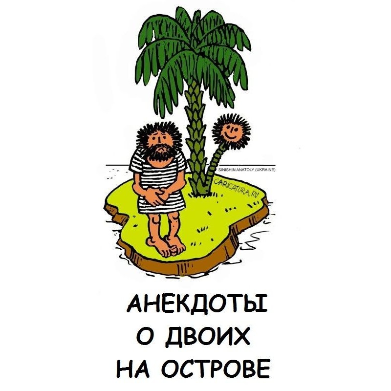 Анекдоты о двоих на острове
