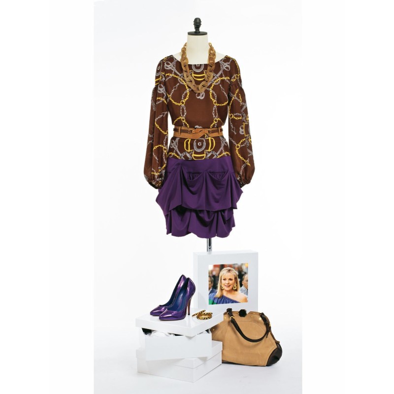 Pattern Knitted skirt on a...