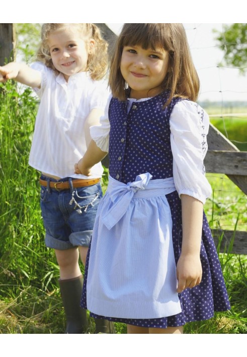 Pattern Dress and apron in Bavarian style (Burda 9/2010, pattern number 143)