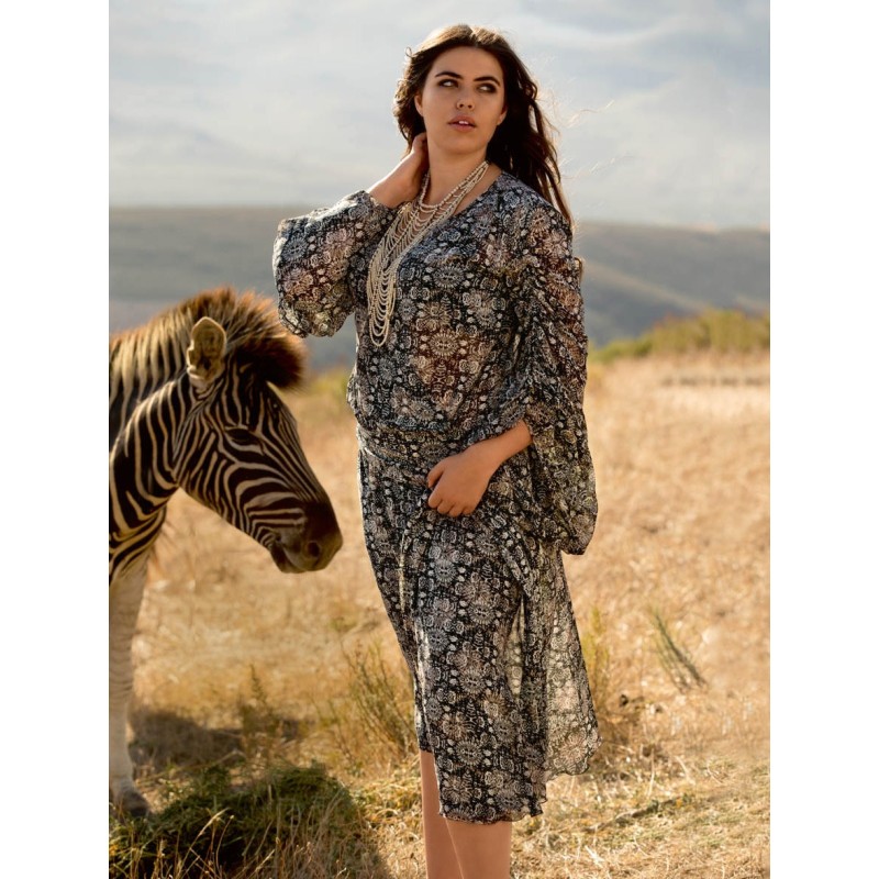 Pattern Dress with a scent...